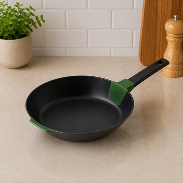 Danny Home Black Non Stick Frying Pan With Long Handle - 26 x 5 cm